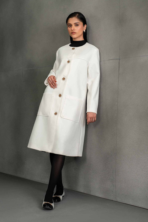 White Long Coat-435410412